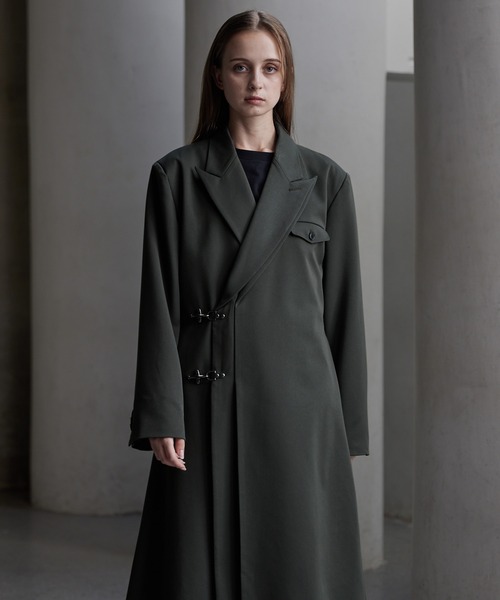 CLEL（クレイル）の「【CLEL】Prime TR Double Lapel Coat