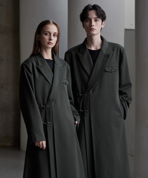 CLEL（クレイル）の「【CLEL】Prime TR Double Lapel Coat / プライム