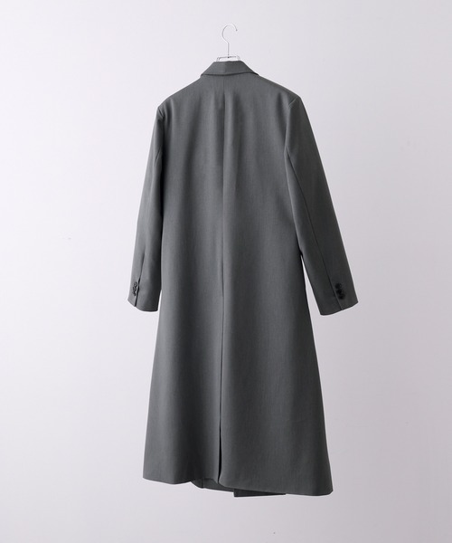 CLEL】Prime TR Double Lapel Coat / プライムTR ダブルラペル