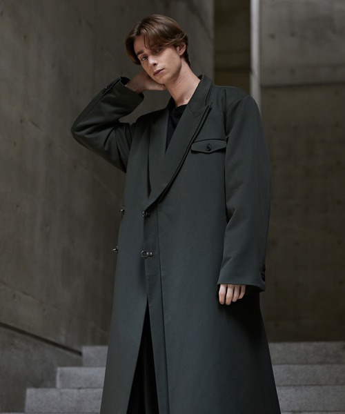 CLEL（クレイル）の「【CLEL】Prime TR Double Lapel Coat / プライム