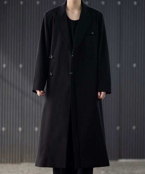 【CLEL 】プライムTR ダブルラペルコート M CLEL】Prime TR Double Lapel Coat / プライムTR ダブルラペル