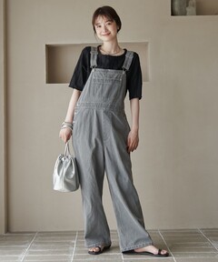 セール】《追加》手洗い可 / No.14フレンチリネンサロペット