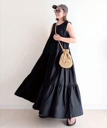 CORNERS by yui | 【CORNERS by yui】前後2wayティアードワンピース(ワンピース)