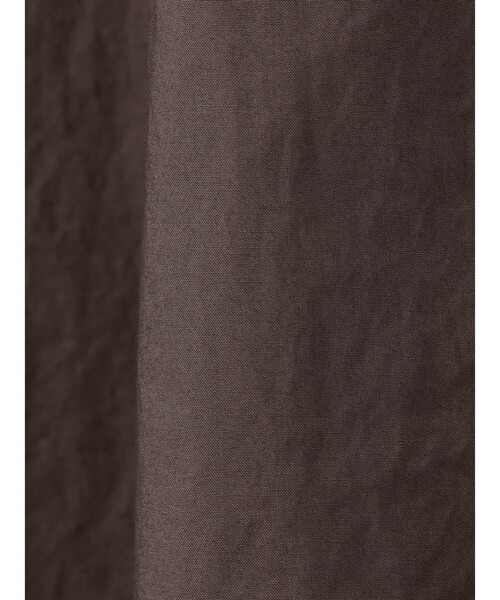 MidiUmi（ミディウミ）の「MidiUmi フード付きシャツワンピース（ワンピース・レディース・チャコールグレー/ベージュ/ブラック・FREE）」の6枚目の写真