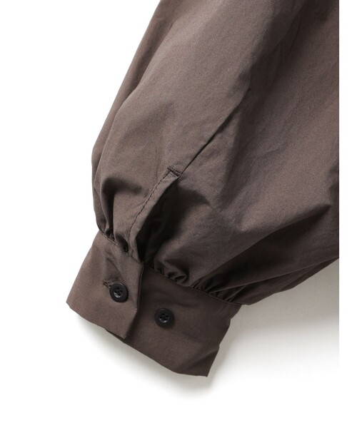 MidiUmi（ミディウミ）の「MidiUmi フード付きシャツワンピース（ワンピース・レディース・チャコールグレー/ベージュ/ブラック・FREE）」の22枚目の写真