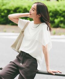 UNTITLED / アンタイトル 【接触冷感/UV/Tシャツ】ツイストプルオーバー 接触冷感/UV/Tシャツ】ツイストプルオーバー（カットソー