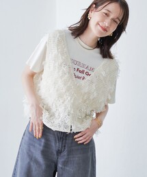 coen | リボンチュール 2wayベスト(ベスト)