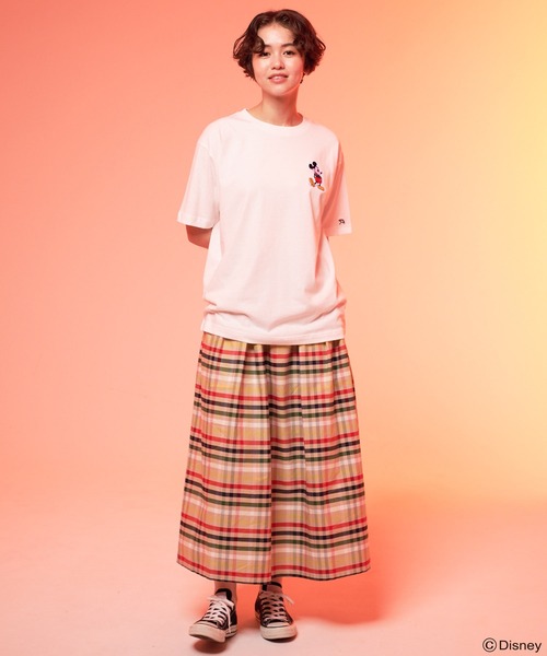 Mickey/Arnold Palmer/シェア ワッペンTシャツ（Tシャツ