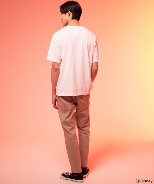 tシャツ Mickey/Arnold Palmer/シェア ワッペンTシャツ レディース メンズ Mickey/Arnold Palmer/シェア ワッペンTシャツ（Tシャツ