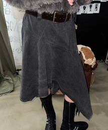 SHAGGIE | 【ViVi掲載】ベルト付きミモレ丈スカート(スカート)