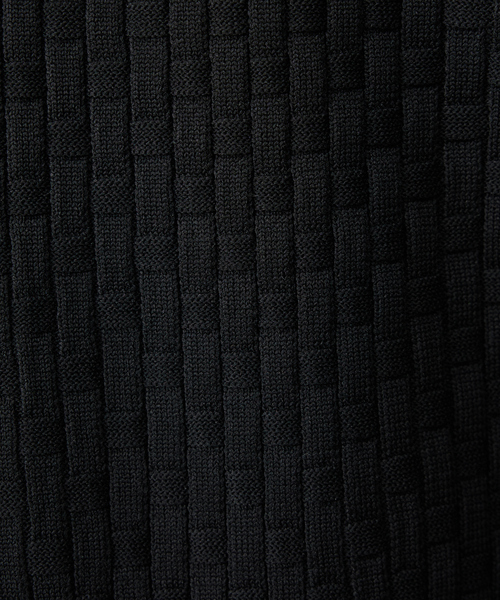 ABAHOUSE GRAY（アバハウスグレイ）の「【ハイストレッチ】ブロックチェック ジャガード タートルネック ニット（ニット/セーター・メンズ・グレイッシュベージュ/モカ/ネイビー/ブラック/ホワイト・46/48/50）」の22枚目の写真