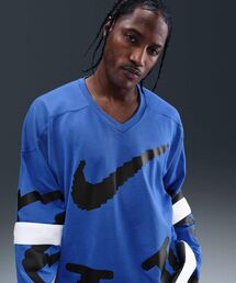 NIKE(iCL)̃iCL X|[cEFA Nu Y zbP[W[W[ / Nike Sportswear Club Men's Hockey Jersey HV1138-480 Game Royal(̑gbvX)