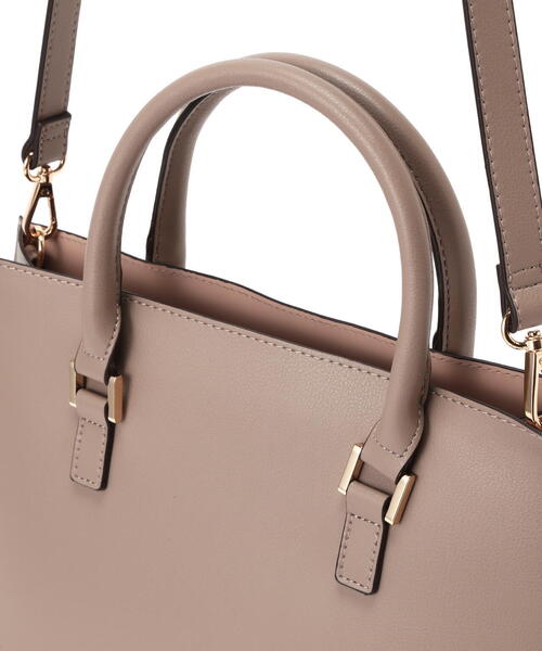 NATURAL BEAUTY BASIC（ナチュラルビューティーベーシック）の「◇バーティカルアーバン2wayトートバッグ（トートバッグ・レディース・ブラック/ベージュ・ﾌﾘ-）」の8枚目の写真