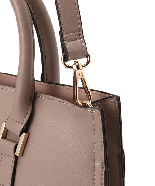 NATURAL BEAUTY BASIC（ナチュラルビューティーベーシック）の「◇バーティカルアーバン2wayトートバッグ（トートバッグ・レディース・ブラック/ベージュ・ﾌﾘ-）」の9枚目の写真