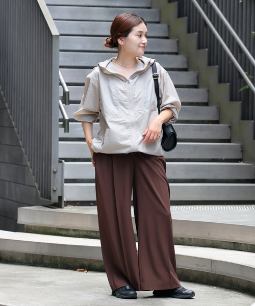 THE NORTH FACE（ザノースフェイス）の「【THE NORTH FACE/ ザノースフェイス】コンパクトジャケット（ナイロンジャケット・レディース・ブラック/アイボリー・MEDIUM）」の5枚目の写真