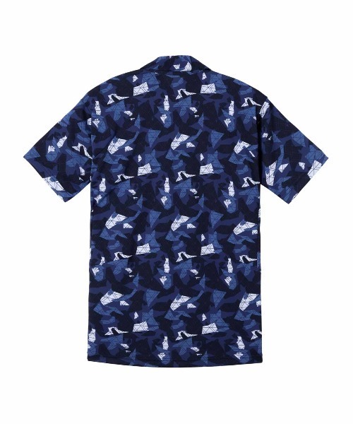 le coq sportif GOLF(ルコックスポルティフゴルフ)の「【le coq sportif GOLF】吸水速乾小柄プリント半袖シャツ ゴルフウェア(ポロシャツ・メンズ・カーキ/ネイビー/グレー・L/M/XL/3L)」の7枚目の写真