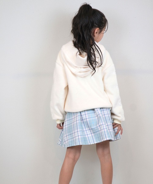 FARMY（ファーミー）の「ﾘﾎﾞﾝﾂｷﾊﾟｰｶｰ（パーカー・キッズ・ブラック/ホワイト・150cm/140cm/130cm/120cm）」の7枚目の写真