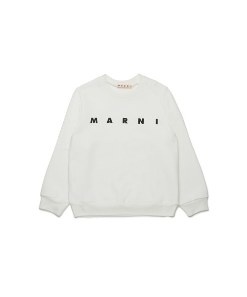 マルニキッズ　キッズ スウェット プルオーバー ロゴ　10Y MARNI トレーナー MARNI（マルニ）Kids ＆ Junior ブランドロゴ