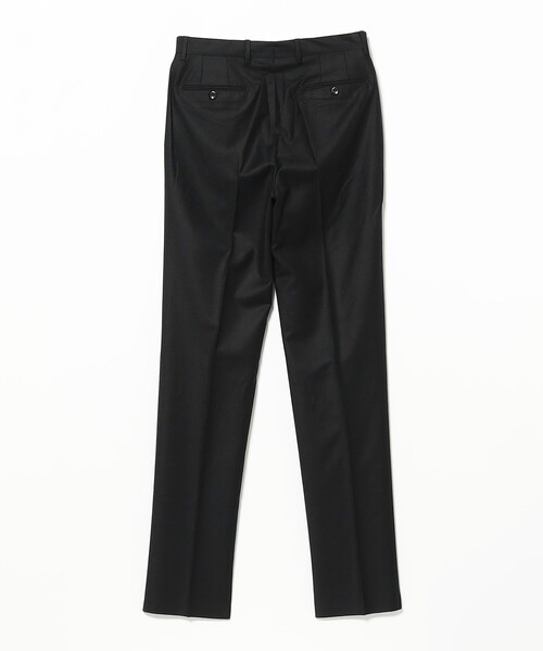 GERMANO（ジェルマーノ）の「【別注】GERMANO / ウール ブラック フランネル 1プリーツ スラックス（その他パンツ・メンズ・ブラック・42/44/46/48/50）」の7枚目の写真