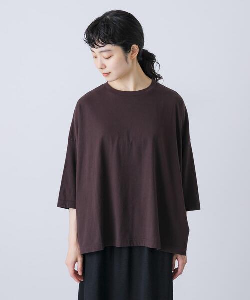 かぐれ(カグレ)の「ワイド6分袖プルオーバー(Tシャツ/カットソー かぐれ(カグレ)の「ワイド6分袖プルオーバー(Tシャツ/カットソー