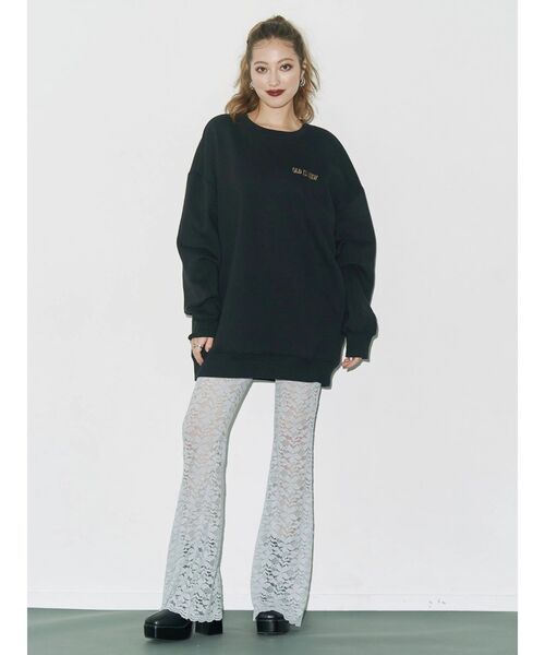 EVRIS（エヴリス）の「スリムチャンキーブーツ（ブーツ・レディース・その他1/ブラック・SMALL/MEDIUM/LARGE）」の8枚目の写真