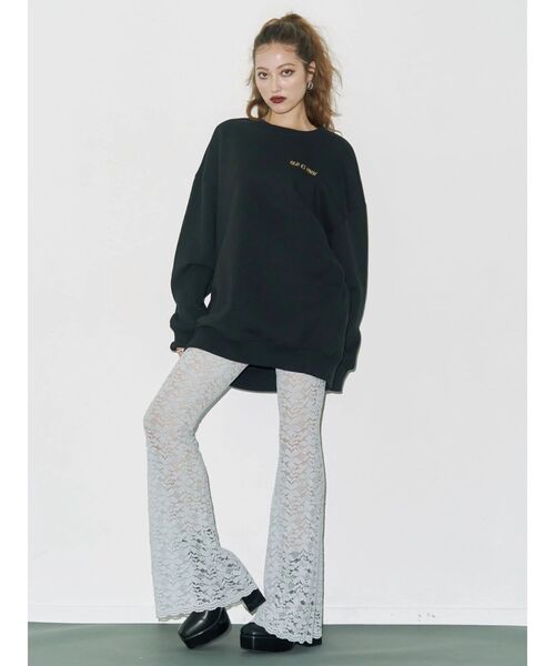 EVRIS（エヴリス）の「スリムチャンキーブーツ（ブーツ・レディース・その他1/ブラック・SMALL/MEDIUM/LARGE）」の9枚目の写真