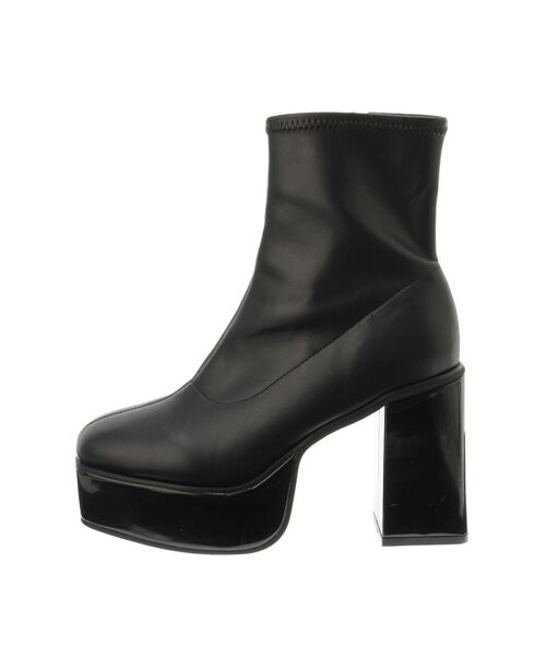 EVRIS（エヴリス）の「スリムチャンキーブーツ（ブーツ・レディース・その他1/ブラック・SMALL/MEDIUM/LARGE）」の21枚目の写真