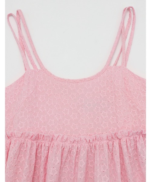 Little sunny bite（リトルサニーバイト）の「【little sunny bite】star long dress（ワンピース・レディース・ホワイト/ブラック/ピンク・MEDIUM/SMALL）」の20枚目の写真