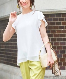 IEDIT | IEDIT 吸汗速乾カットソー付きがうれしい 上品な透け感を楽しむドッキングトップス(Tシャツ/カットソー)