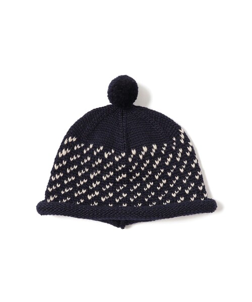 セール】【別注】cableami / ウール ジャカード ワッチキャップ