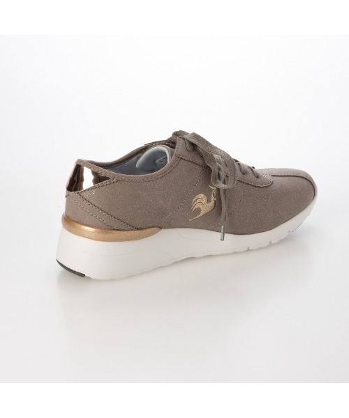 Riz raffinee(リズラフィーネ)の「【le coq sportif×Riz raffinee】ヒールアップ厚底スニーカー(スニーカー・レディース・ホワイト×ブラック/トリコロール/デザートカモ・25cm/24.5cm/24cm/23.5cm/23cm/22.5cm/22cm)」の19枚目の写真