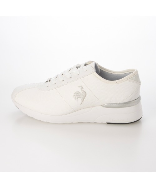Riz raffinee(リズラフィーネ)の「【le coq sportif×Riz raffinee】ヒールアップ厚底スニーカー(スニーカー・レディース・ホワイト×ブラック/トリコロール/デザートカモ・25cm/24.5cm/24cm/23.5cm/23cm/22.5cm/22cm)」の13枚目の写真