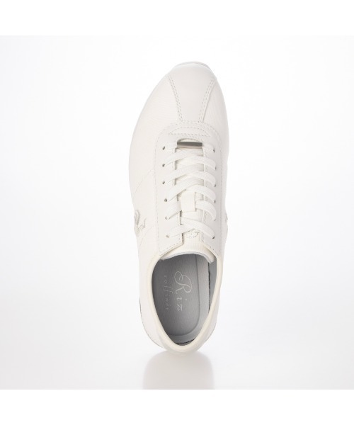 Riz raffinee(リズラフィーネ)の「【le coq sportif×Riz raffinee】ヒールアップ厚底スニーカー(スニーカー・レディース・ホワイト×ブラック/トリコロール/デザートカモ・25cm/24.5cm/24cm/23.5cm/23cm/22.5cm/22cm)」の15枚目の写真
