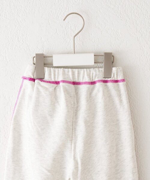 CIAOPANIC TYPY（チャオパニックティピー）の「【WEB限定】KIDS《ジュニアサイズあり》裾フリル配色ステッチスウェットパンツ（スウェットパンツ・キッズ・グレー/ブルー/ブラック・150/130/110）」の21枚目の写真