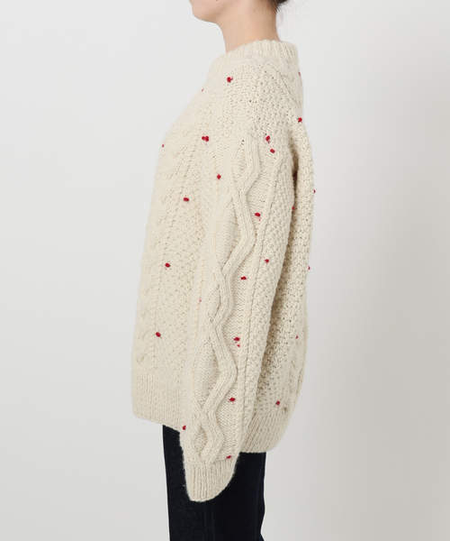 セール】embroideryハンドニット（ニット/セーター）｜SLOBE IENA