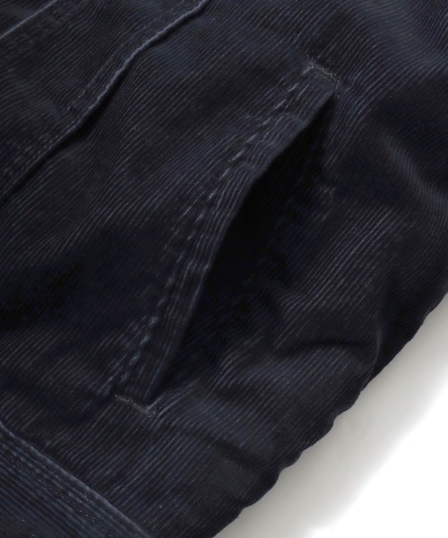 Lee（リー）の「Lee/リー DENIM  CORDUROY BOA STORM RIDER JACKET/オーバーサイズ 裏ボア デニム コーデュロイ ストームライダージャケット/レディース メンズ（デニムジャケット・メンズ・ブラック系その他/ブラウン系その他/インディゴブルー/ワンウォッシュ・M/XL/L）」の16枚目の写真