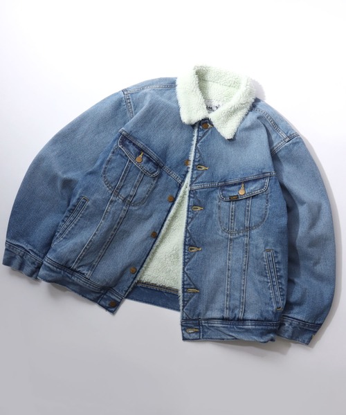 セール】Lee/リー DENIM CORDUROY BOA STORM RIDER JACKET/オーバー