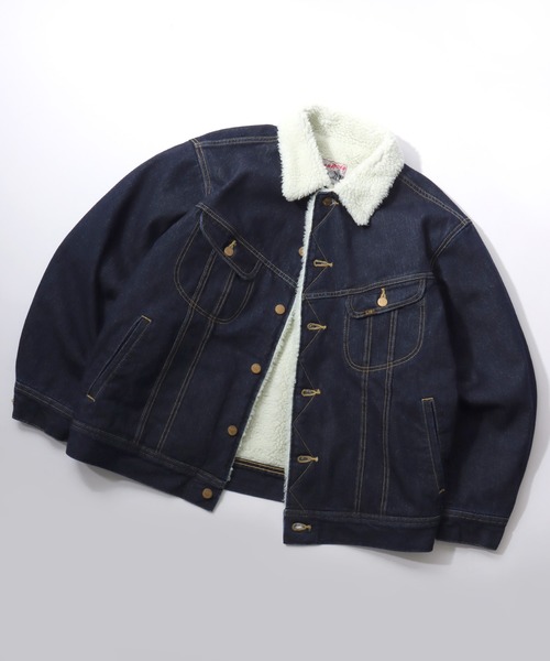 セール】Lee/リー DENIM CORDUROY BOA STORM RIDER JACKET/オーバー