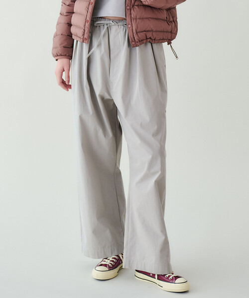 ORCIVAL | コットンナイロン ワイドイージーパンツ WOMEN（その他