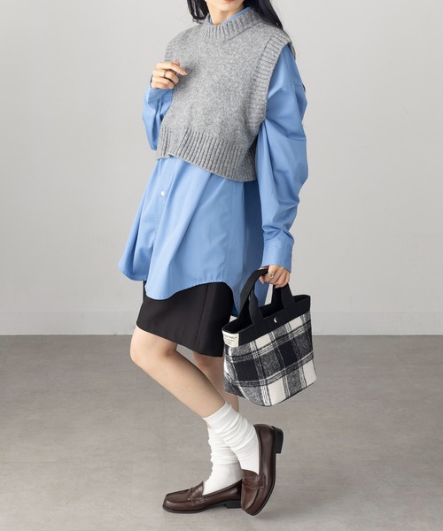 A by MAGASIN DE MODE(エーバイマガジンデモード)の「【A By MAGASIN DE MODE】e.e.p.ミニョントート SNBD※(トートバッグ・レディース・モカ/その他1/その他2/その他3/ブラック/カーキ/グレー/その他4・FREE)」の18枚目の写真