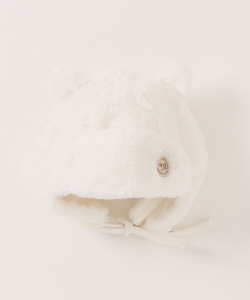 moimoln（モイモルン）の「ルミウィンター帽子（ハット・キッズ・オフホワイト・50cm/52cm）」の8枚目の写真