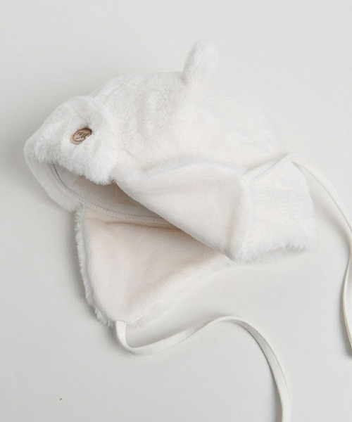 moimoln（モイモルン）の「ルミウィンター帽子（ハット・キッズ・オフホワイト・50cm/52cm）」の5枚目の写真