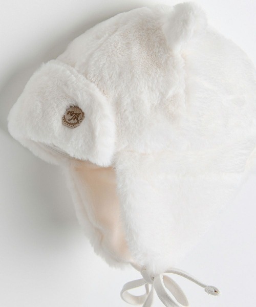 moimoln（モイモルン）の「ルミウィンター帽子（ハット・キッズ・オフホワイト・50cm/52cm）」の7枚目の写真