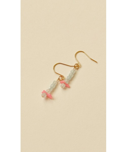 tone(トーン)の「【Agaro】No.485p 珊瑚と誕生石の大人カジュアルピアス(MA)(ピアス(両耳用)・レディース・その他2/その他5/その他11/その他4/その他7/その他12/その他10/その他3/その他9/その他1/その他8/その他6・FREE)」の3枚目の写真