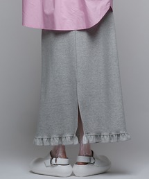 Narcissus | スウェットフリルロングスカート(スカート)