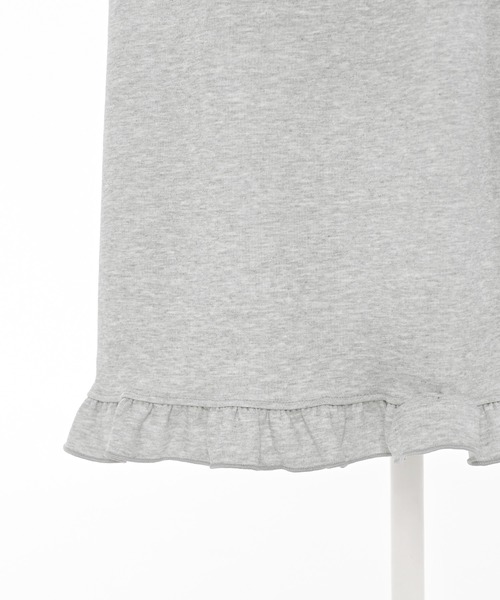 Narcissus（ナルシス）の「スウェットフリルロングスカート（スカート・レディース・ブラック/グレー・FREE）」の15枚目の写真