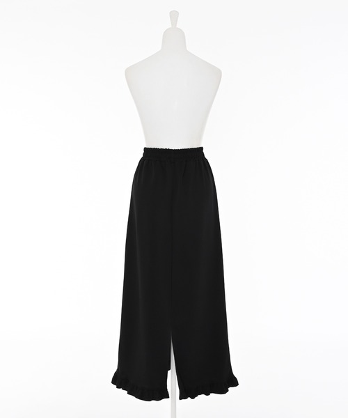 Narcissus（ナルシス）の「スウェットフリルロングスカート（スカート・レディース・ブラック/グレー・FREE）」の18枚目の写真