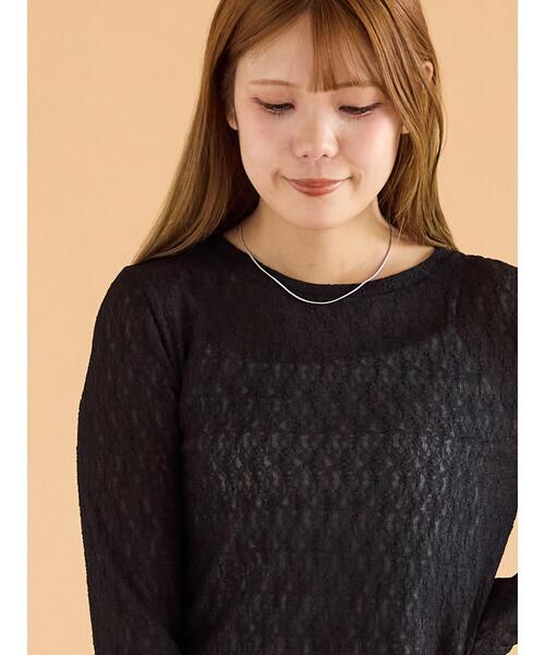 ehka sopo（エヘカソポ）の「スネークチェーンネックレス（ネックレス・レディース・シルバー・F）」の7枚目の写真