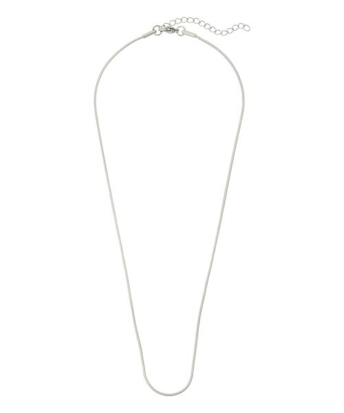 ehka sopo（エヘカソポ）の「スネークチェーンネックレス（ネックレス・レディース・シルバー・F）」の4枚目の写真