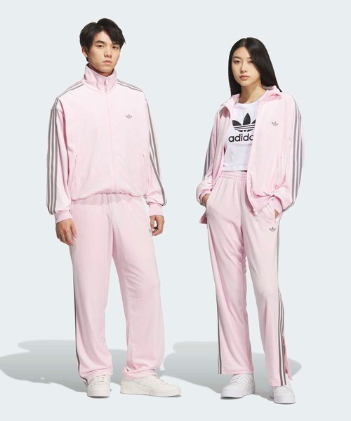 日本未発売カラーS⭐️新品 adidas トラックパンツ ライトブラウン×ピンク stsv-トラック-パンツ.jpg